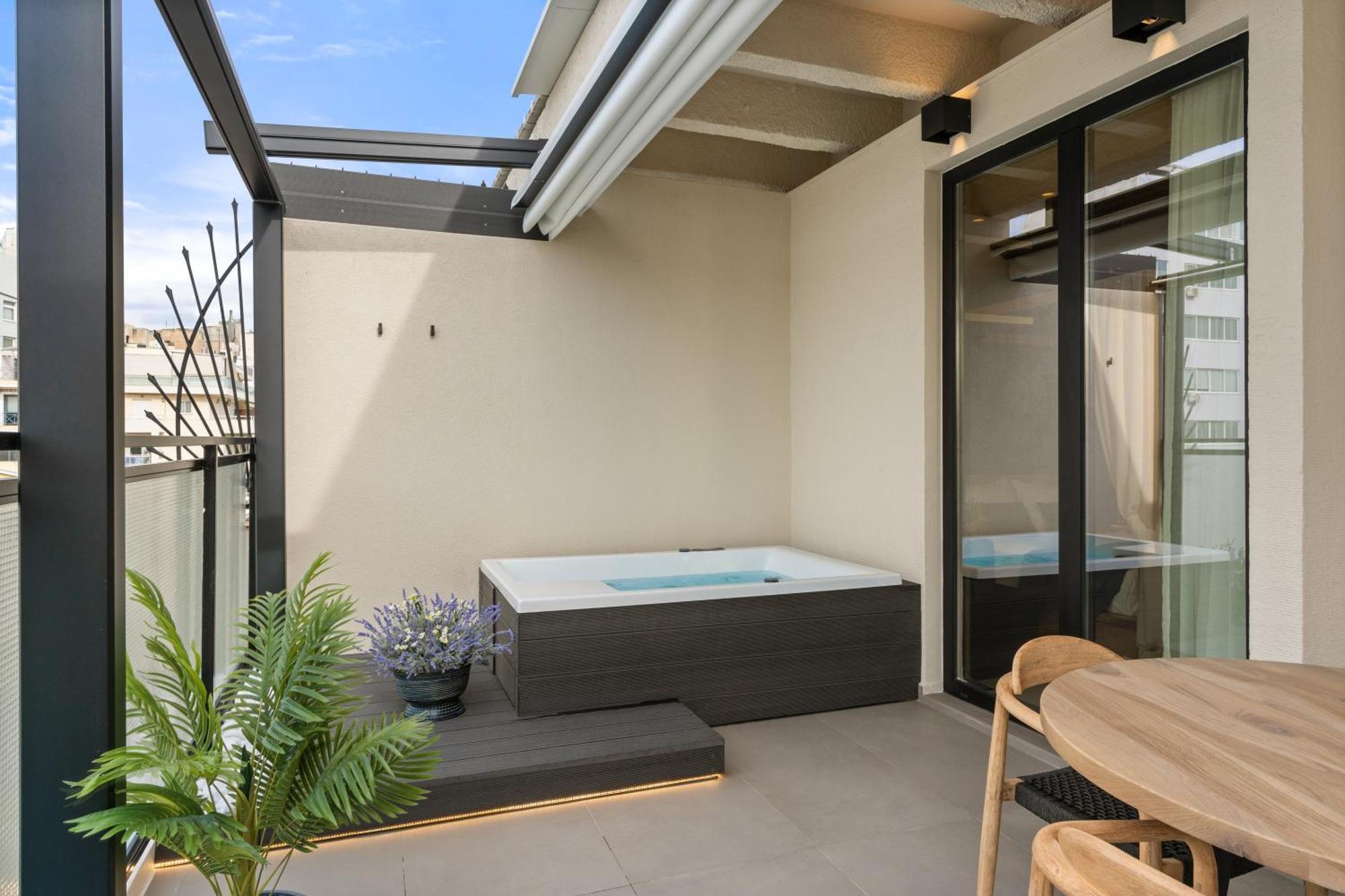 Acron 12 Penthouse Acropolis Suites Athene Buitenkant foto