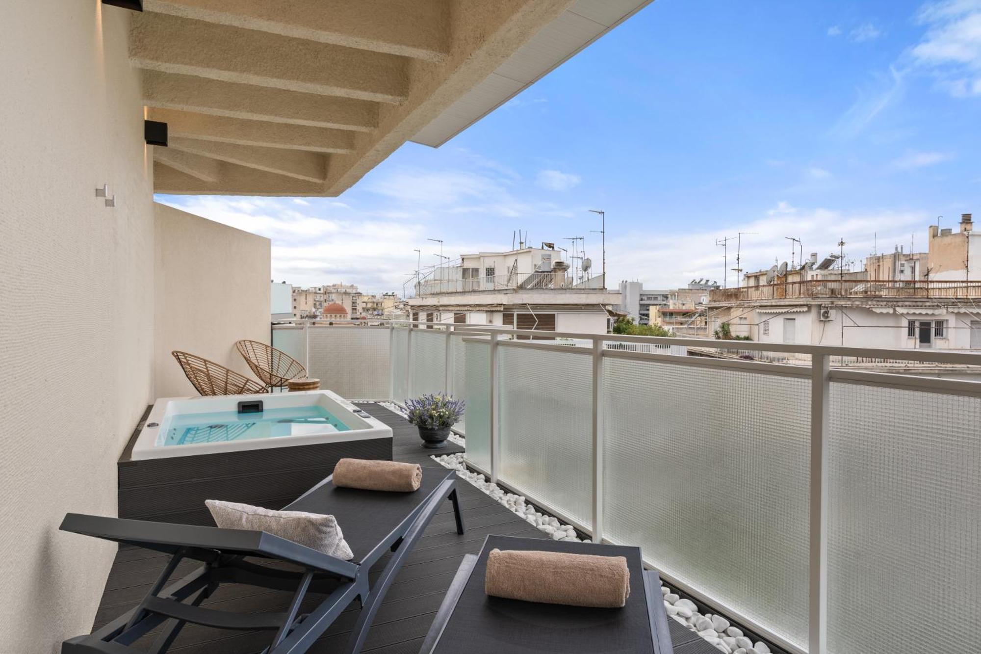 Acron 12 Penthouse Acropolis Suites Athene Buitenkant foto