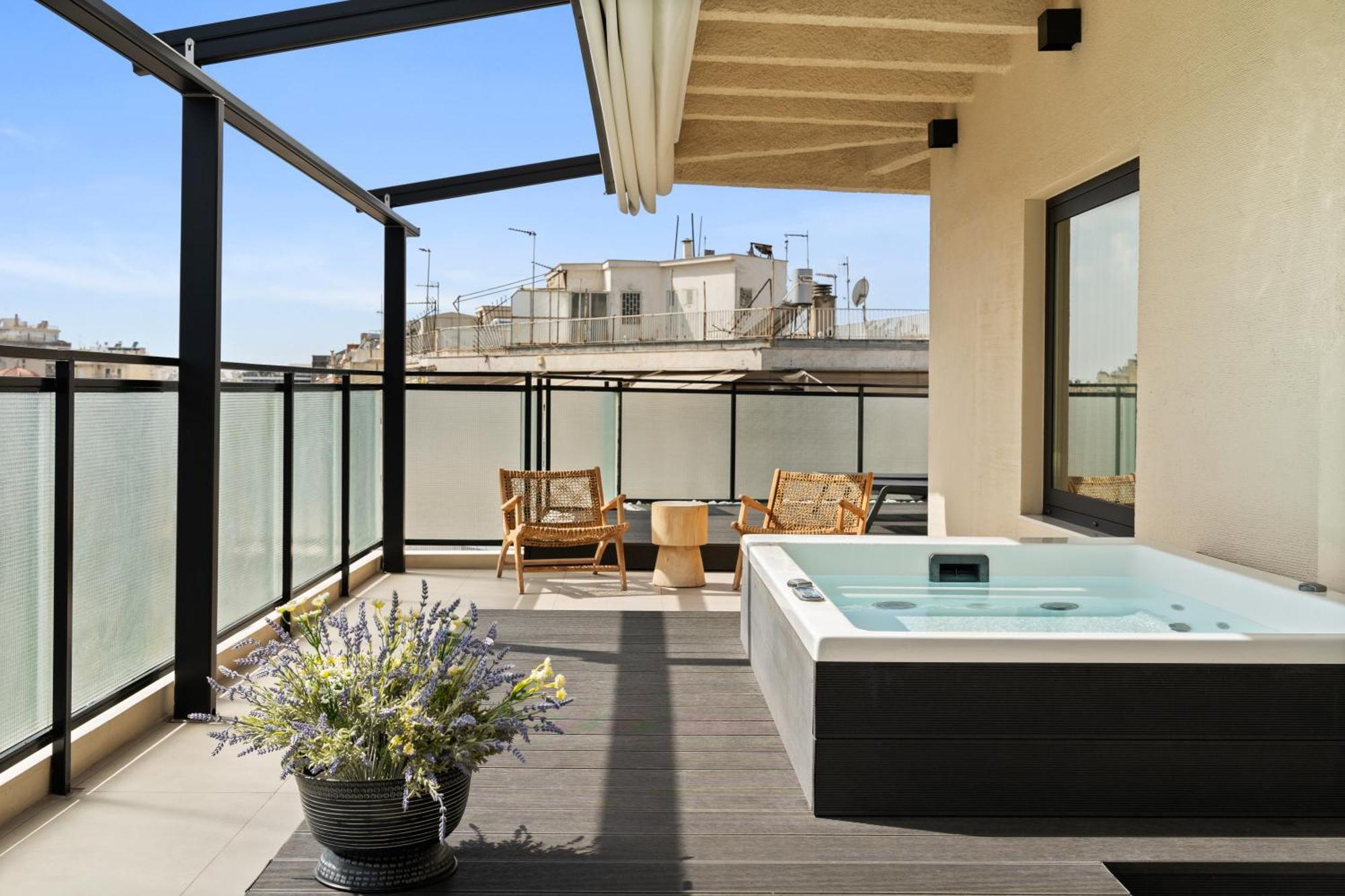 Acron 12 Penthouse Acropolis Suites Athene Buitenkant foto