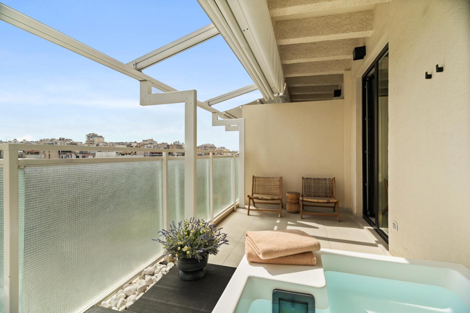 Acron 12 Penthouse Acropolis Suites Athene Buitenkant foto